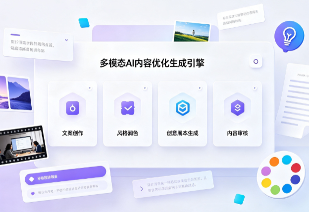 会宁县AI智能内容优化创新 多模态生成技术丰富数字内容创作生态